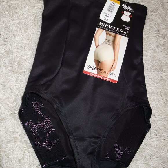 Miraclesuit Extra Firm Real Smooth High Waist Brief - size S - New with Tags - Picture 5 of 10